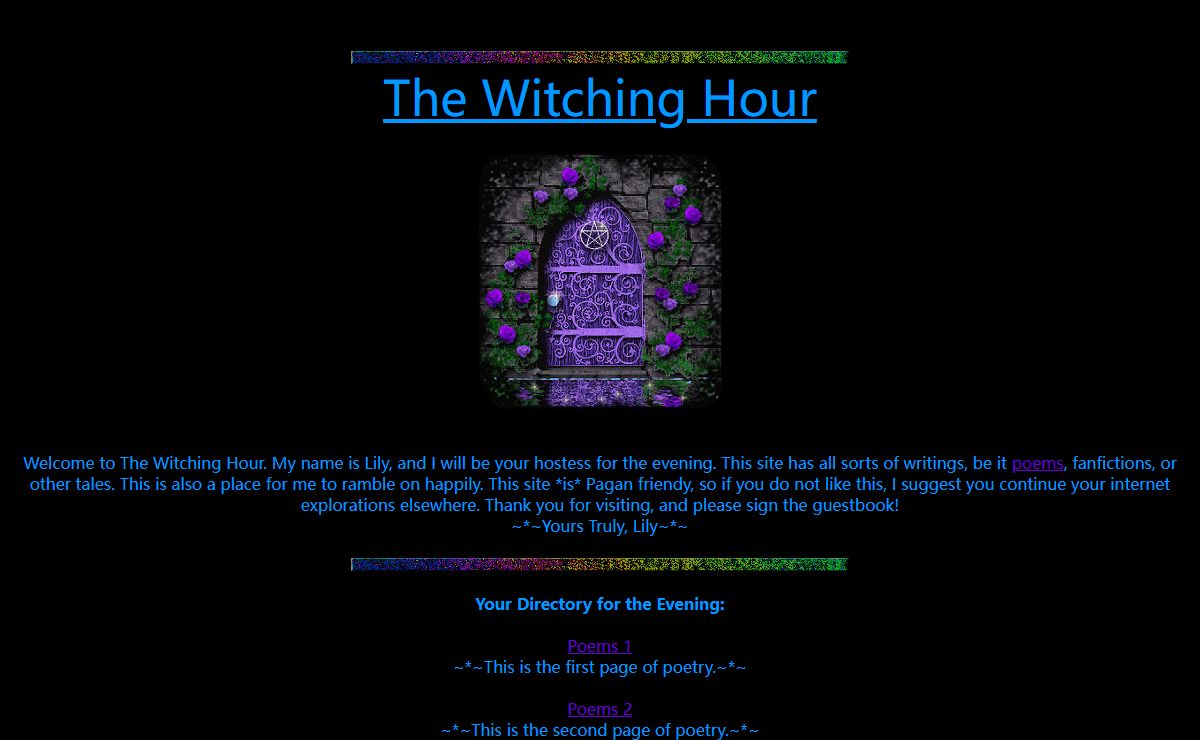 The Witching Hour
