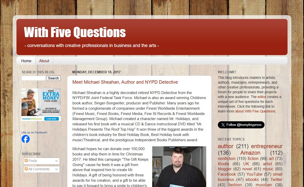 With Five Questions