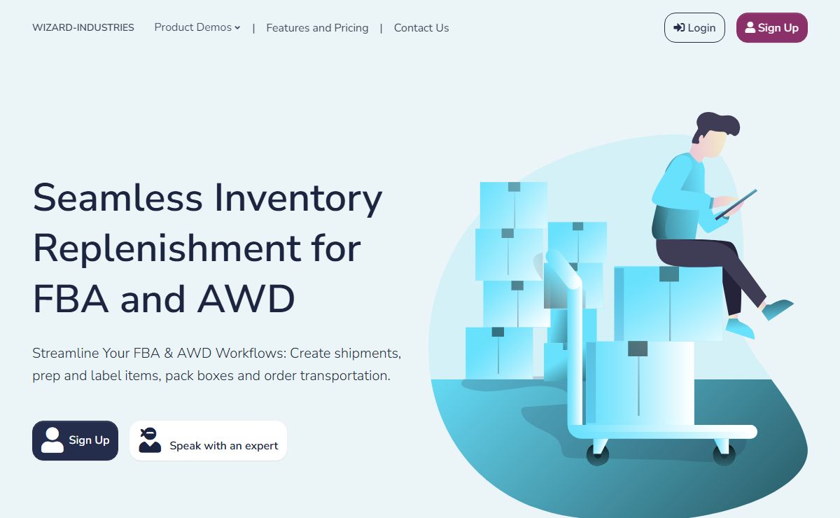 FBA, AWD shipment creation, items FNSKU labels, box labels, and more - FBA Replenishment Tools