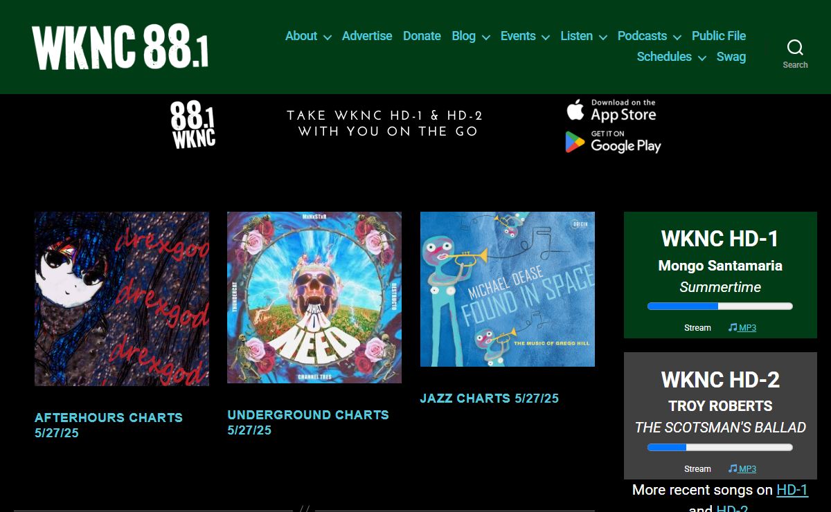 Home - WKNC 88.1 FM - North Carolina State University Student Radio