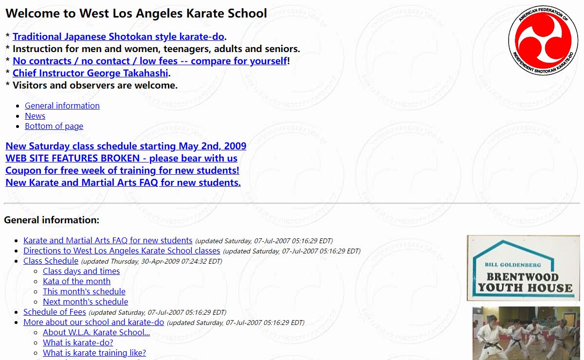 West Los Angeles Karate School - Japanese Martial Arts Training