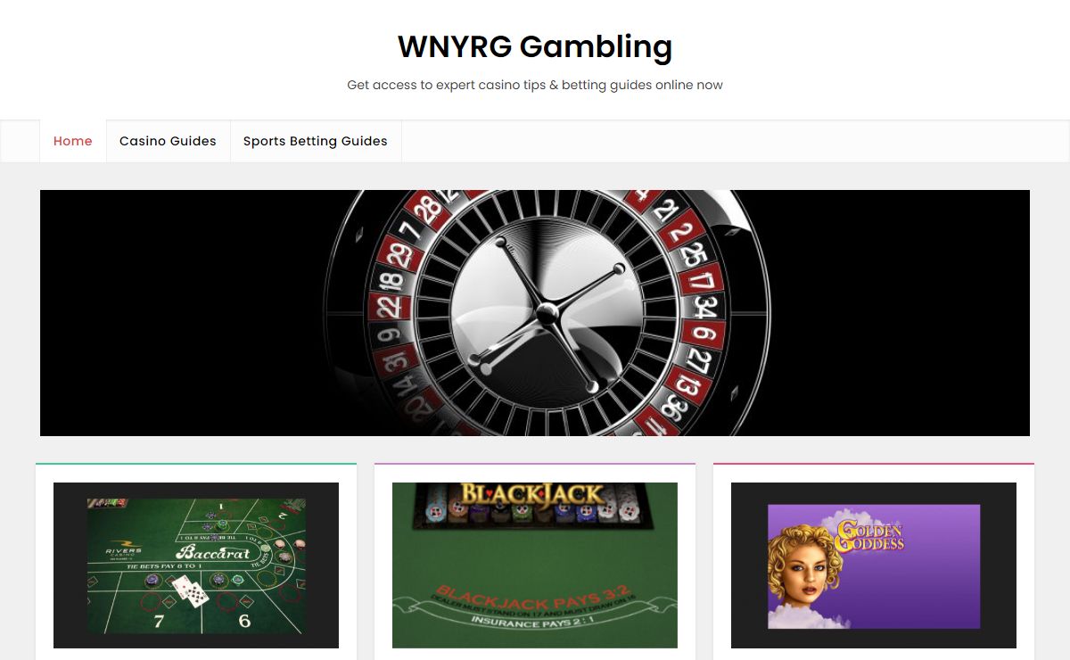 WNYRG Gambling - Get access to expert casino tips & betting guides online now