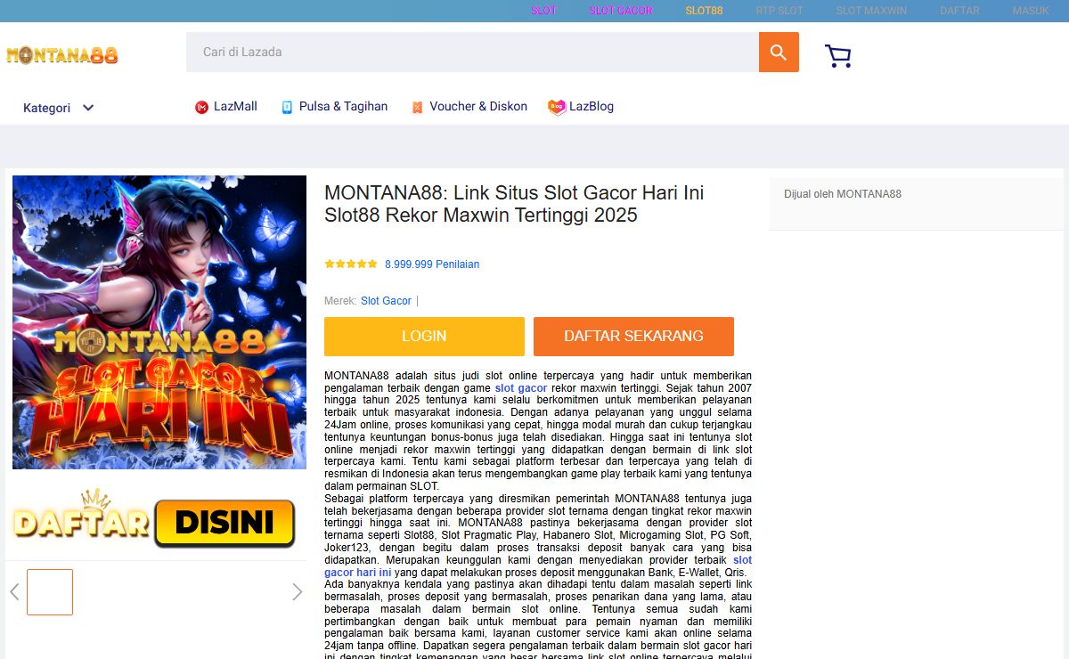 MONTANA88: Link Situs Slot Gacor Hari Ini Slot88 Rekor Maxwin Tertinggi 2025