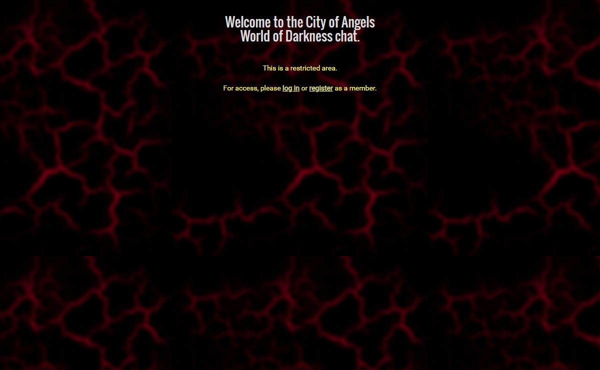 Members Only | City of Angels RPG