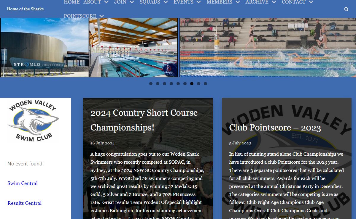 WVSC – Home of the Sharks