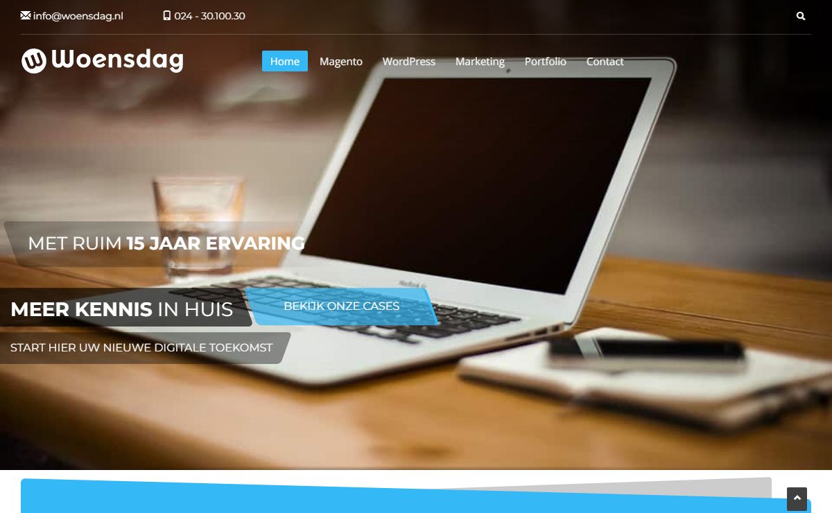 Webshop & Marketing specialist WOENSDAG| Magento & Wordpress