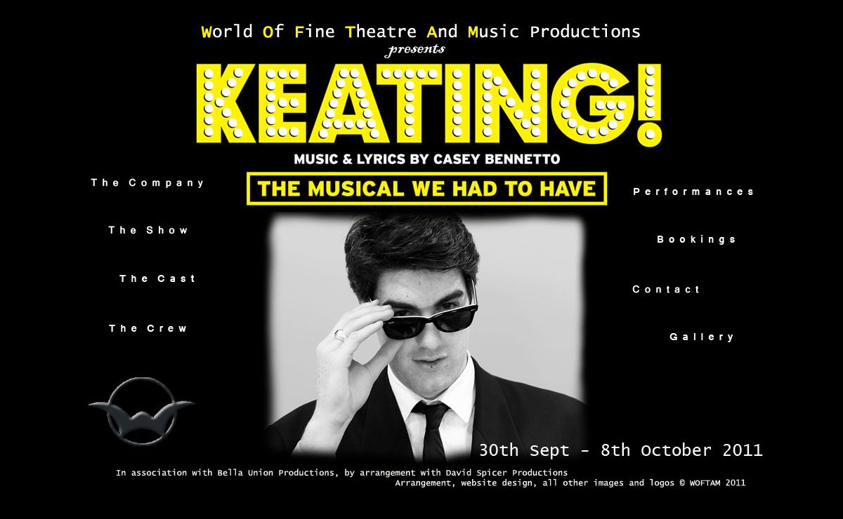 WOFTAM Productions - Keating, The Musical