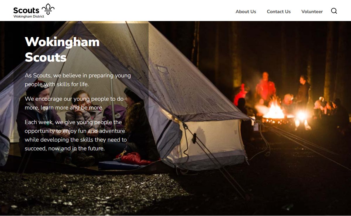 Wokingham Scouts – The home of Scouts across Wokingham – We provide young people with Skills For Life