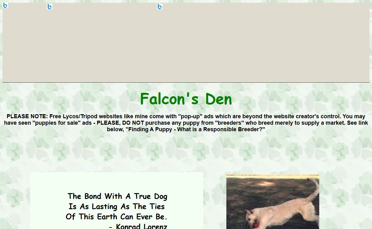 Irish Wolfhounds At Falcon's Den