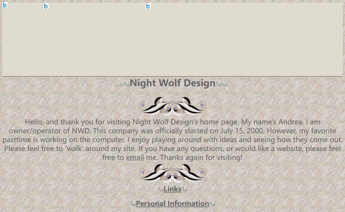 Night Wolf Design
