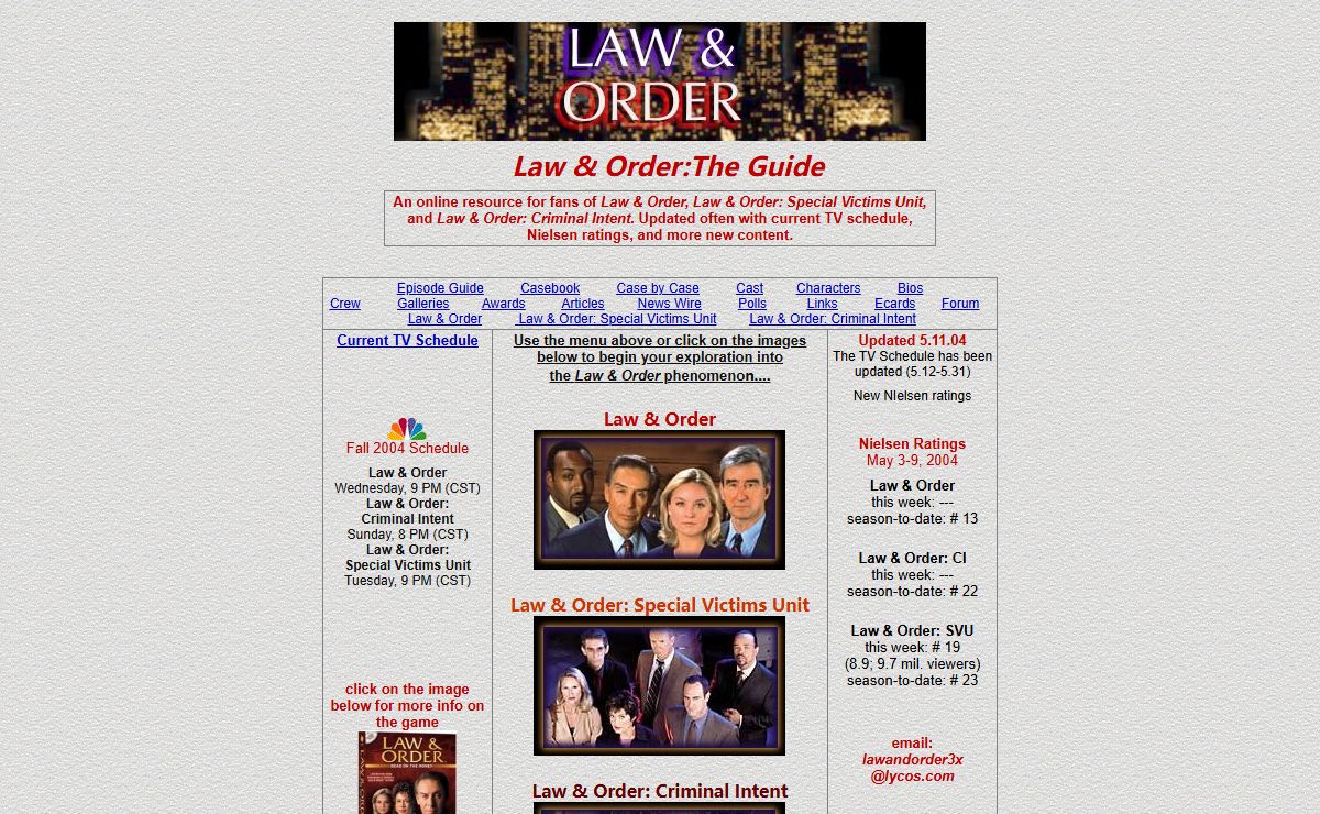 Law & Order: The Guide