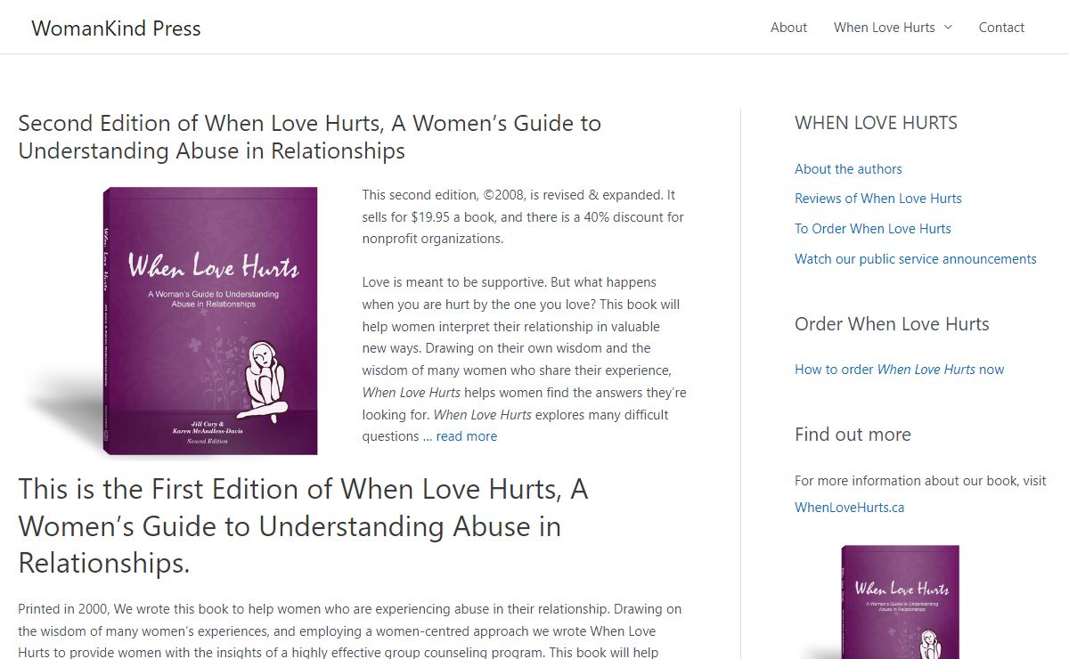 WomanKind Press | Publishing for women and the men that support them.