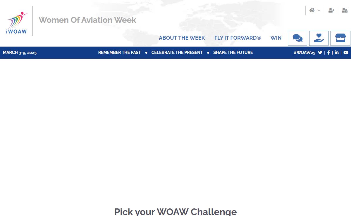 Women Of Aviation Worldwide Week - 16th Women Of Aviation Week | Fly It Forward® March 3-9, 2025