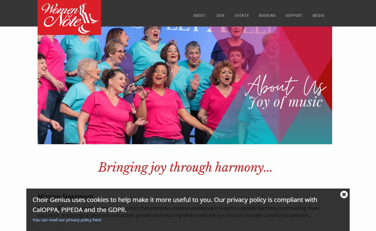 Welcome to Women of Note Chorus | Women of Note Chorus