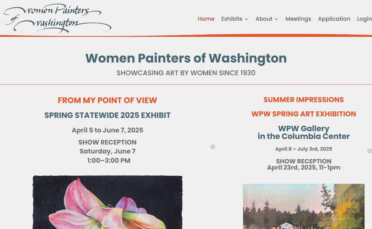 Women Painters of Washington | SHOWCASING ART BY WOMEN SINCE 1930