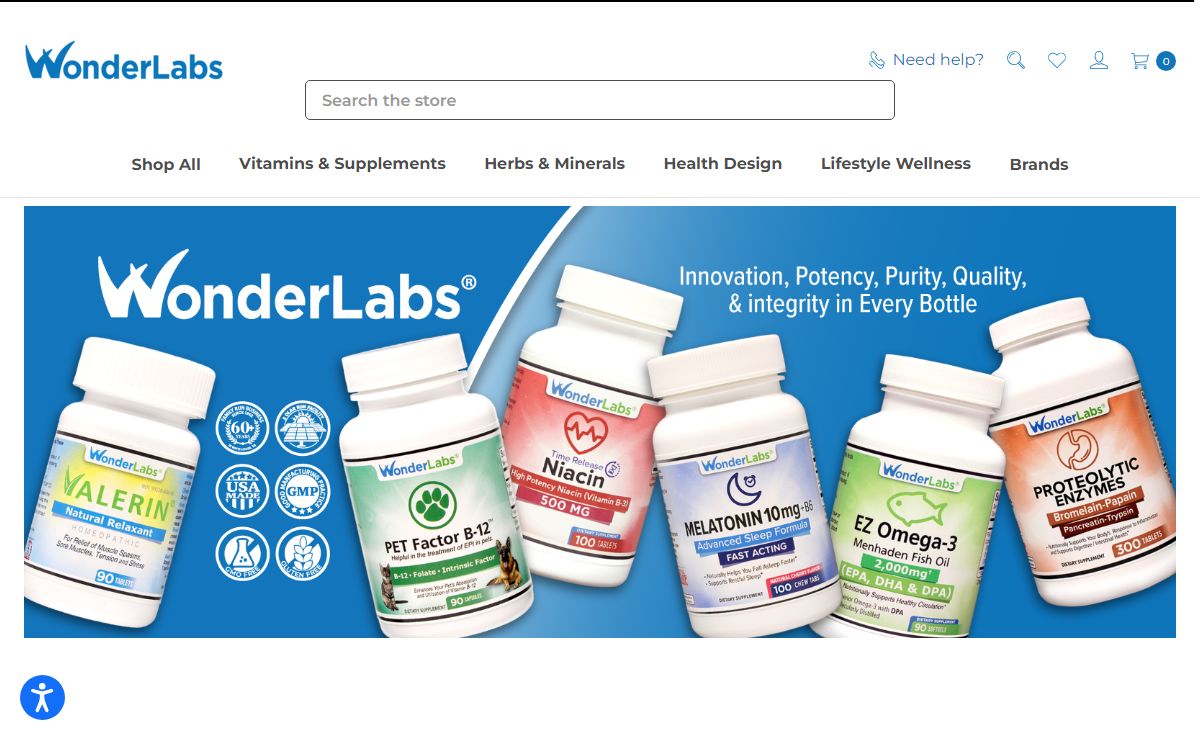 High-Quality US Made Vitamins & Supplements | Wonder Laboratories
