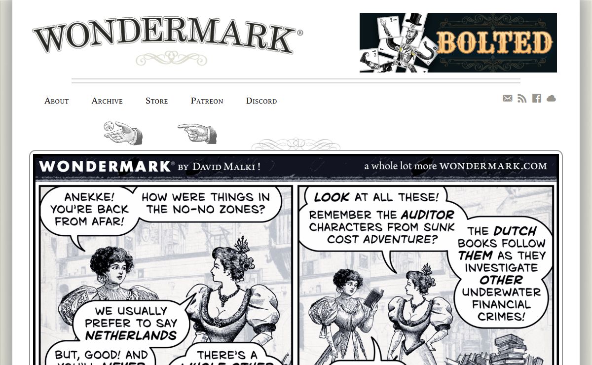 Wondermark – An Illustrated Jocularity.