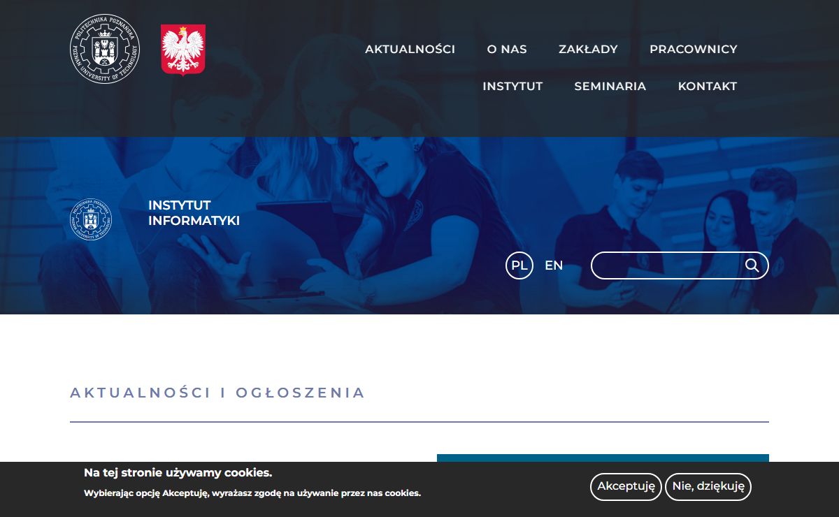 Strona główna | Instytut Informatyki