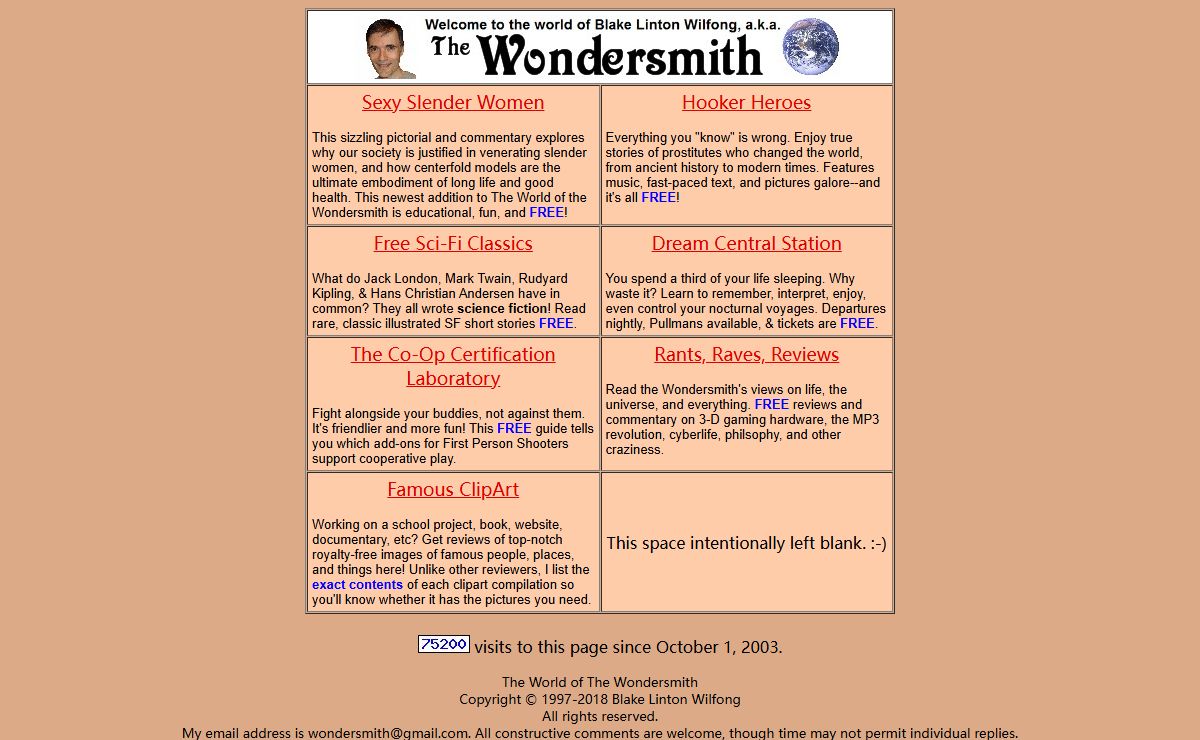 The World of the Wondersmith
