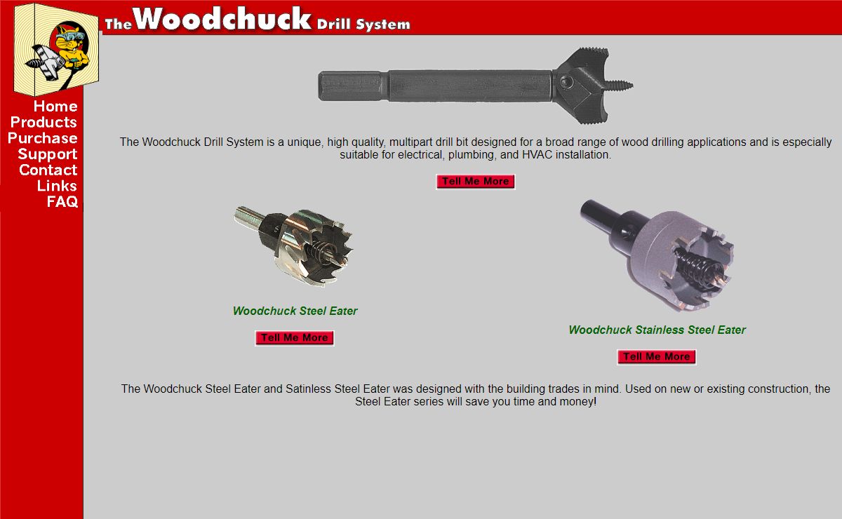 The Woodchuck Line of Quality Tools
