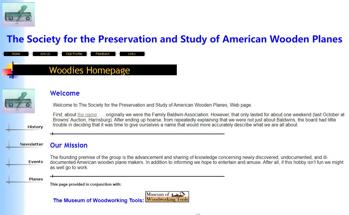 Woodies Home Page