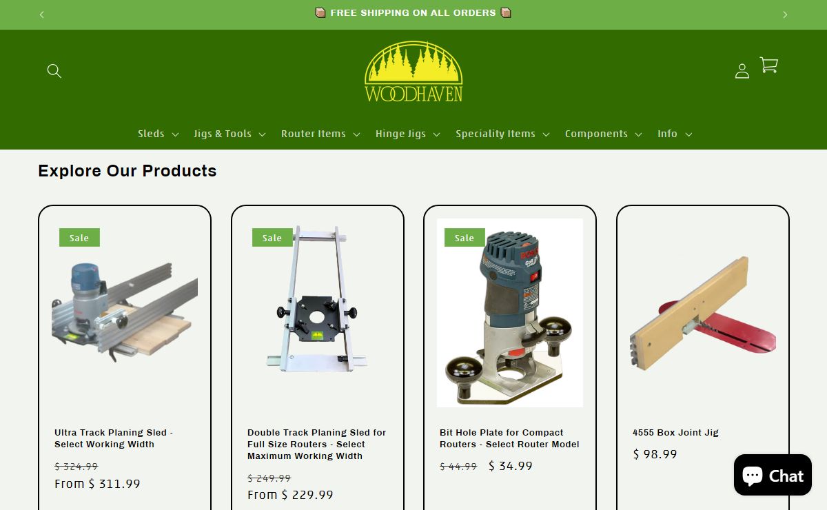 Woodhaven LLC - Quality Woodworking tools made in the USA.