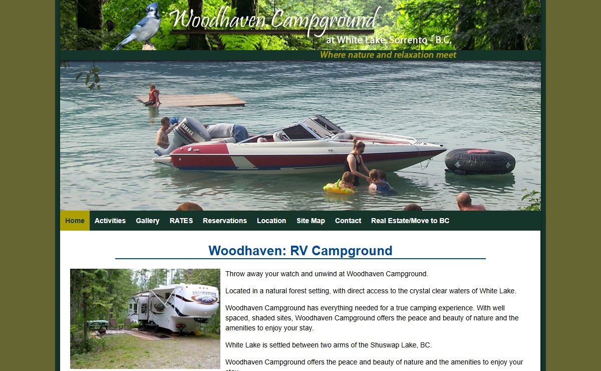 Woodhaven Campground — Where Nature and Relaxation Meet
