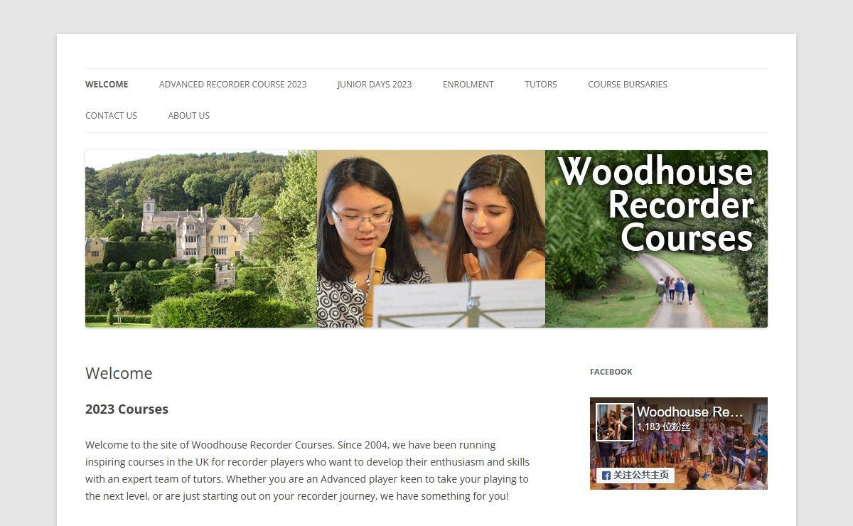 Woodhouse Recorder Week | Rewarding courses for recorder enthusiasts