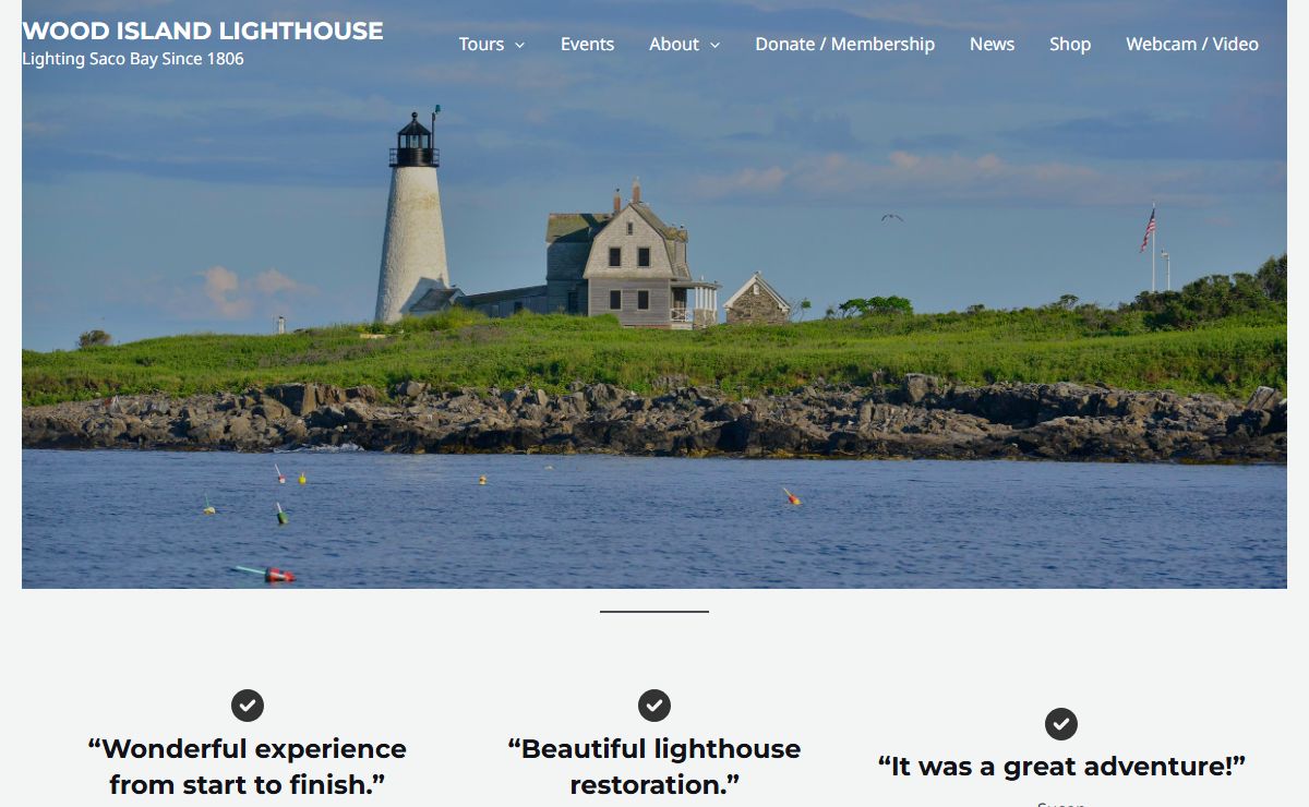 Home - Wood Island Lighthouse