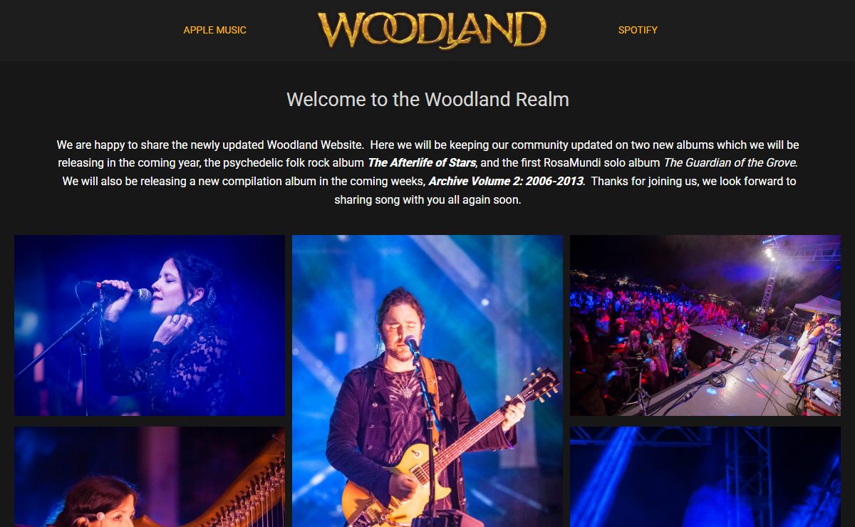 The Woodland Realm – Official Site