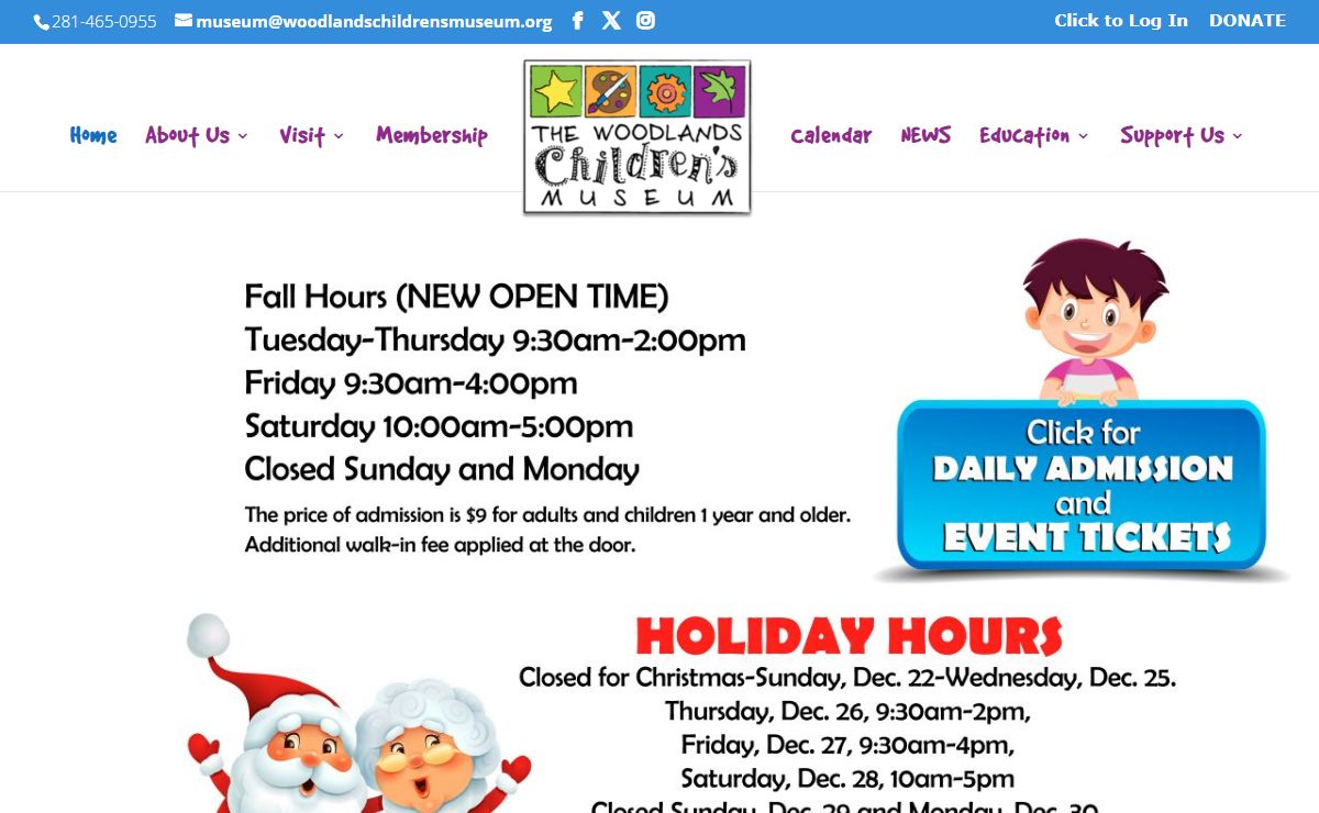 The Woodlands Children's Museum | Educate, Empower, Excite