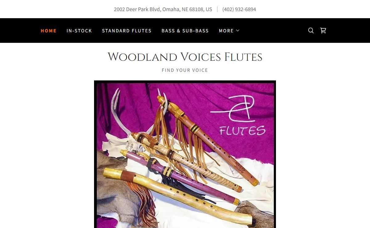 Woodland Voices Flutes - Home
