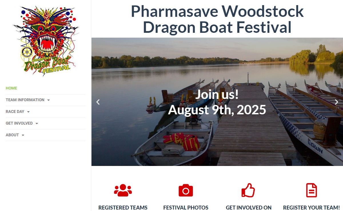Home - Woodstock Dragon Boat Festival