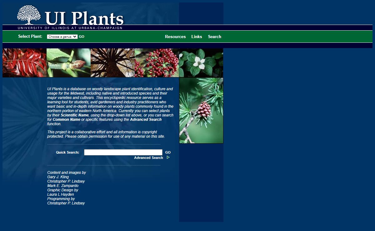 UIPLANTS database