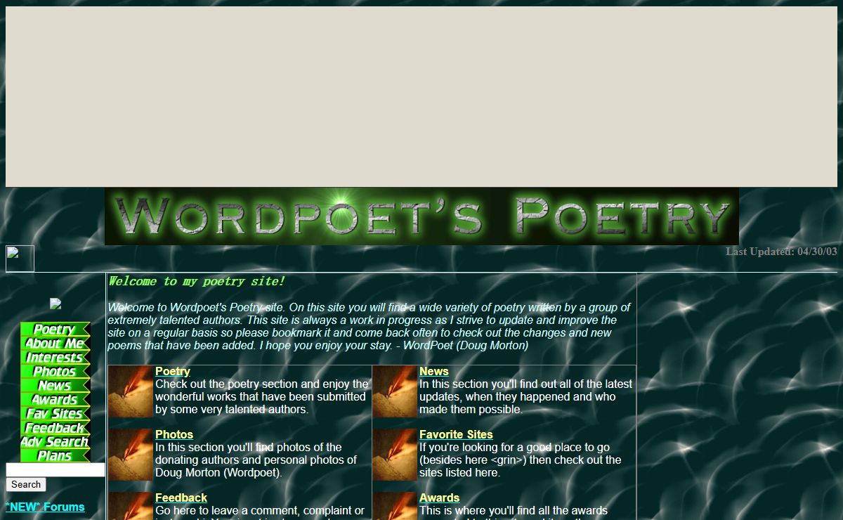 WordPoet's Poetry