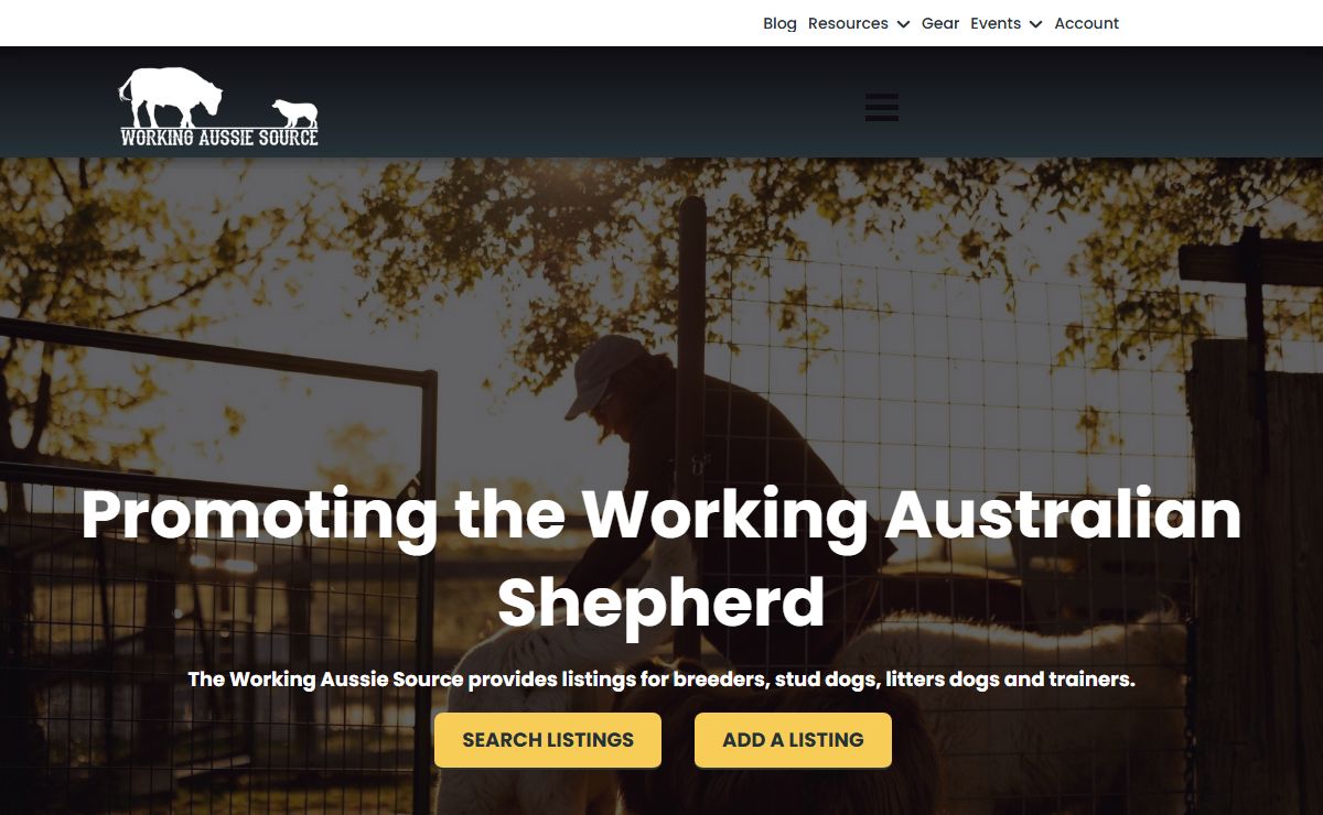 Home- Working Aussie Source