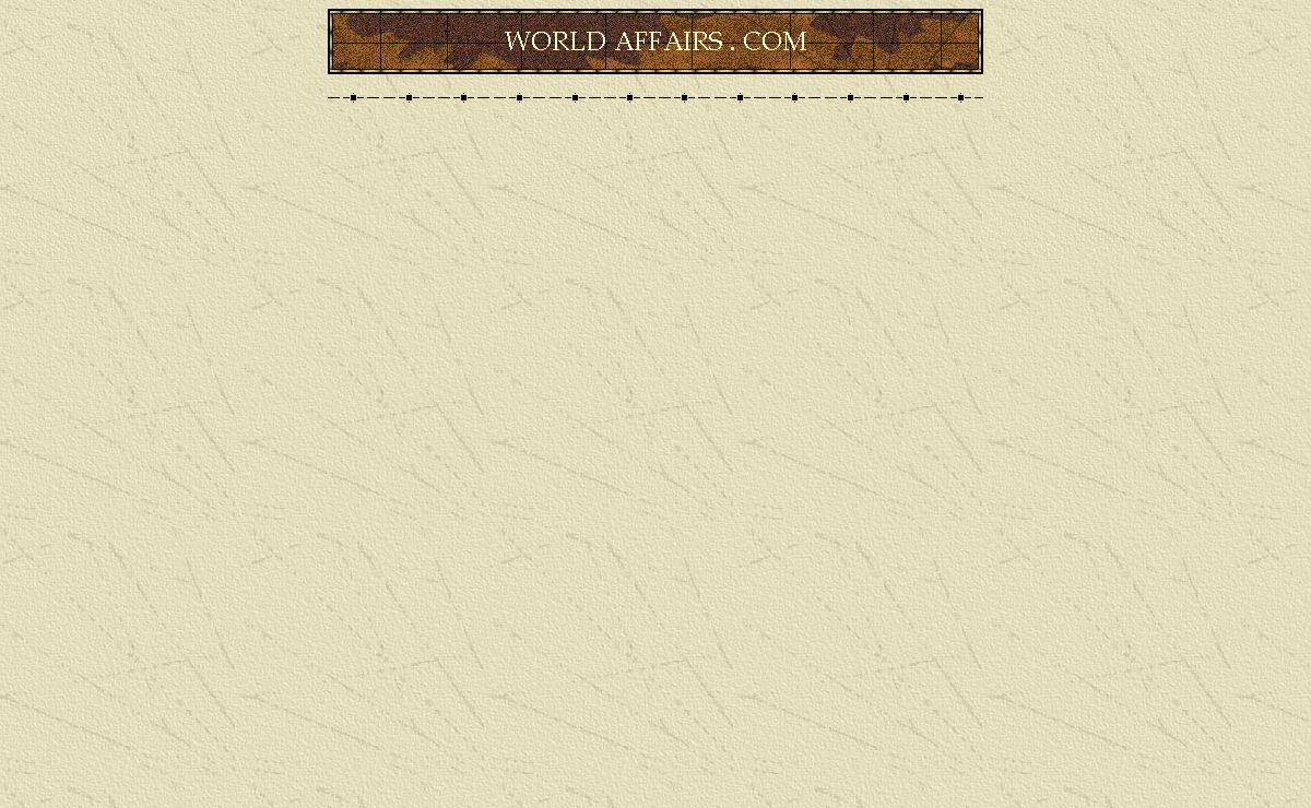WORLD AFFAIRS . COM