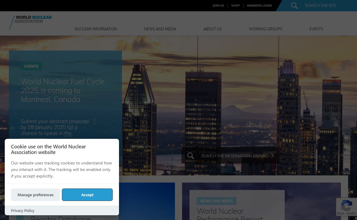 Home Page - World Nuclear Association