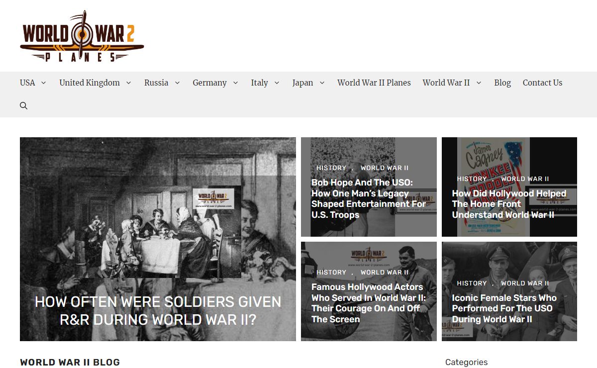 World War 2 Planes - Dedicated to Covering Fascinating Topics and Facts Related to World War 2