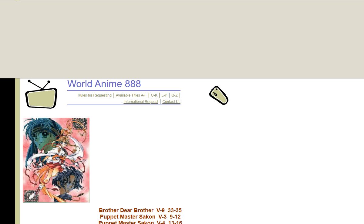World Anime 888