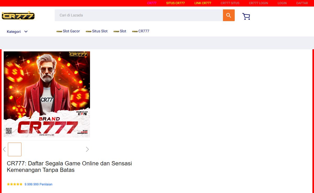 CR777: Daftar Segala Game Online dan Sensasi Kemenangan Tanpa Batas