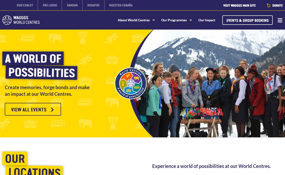 Home - WAGGGS World Centres