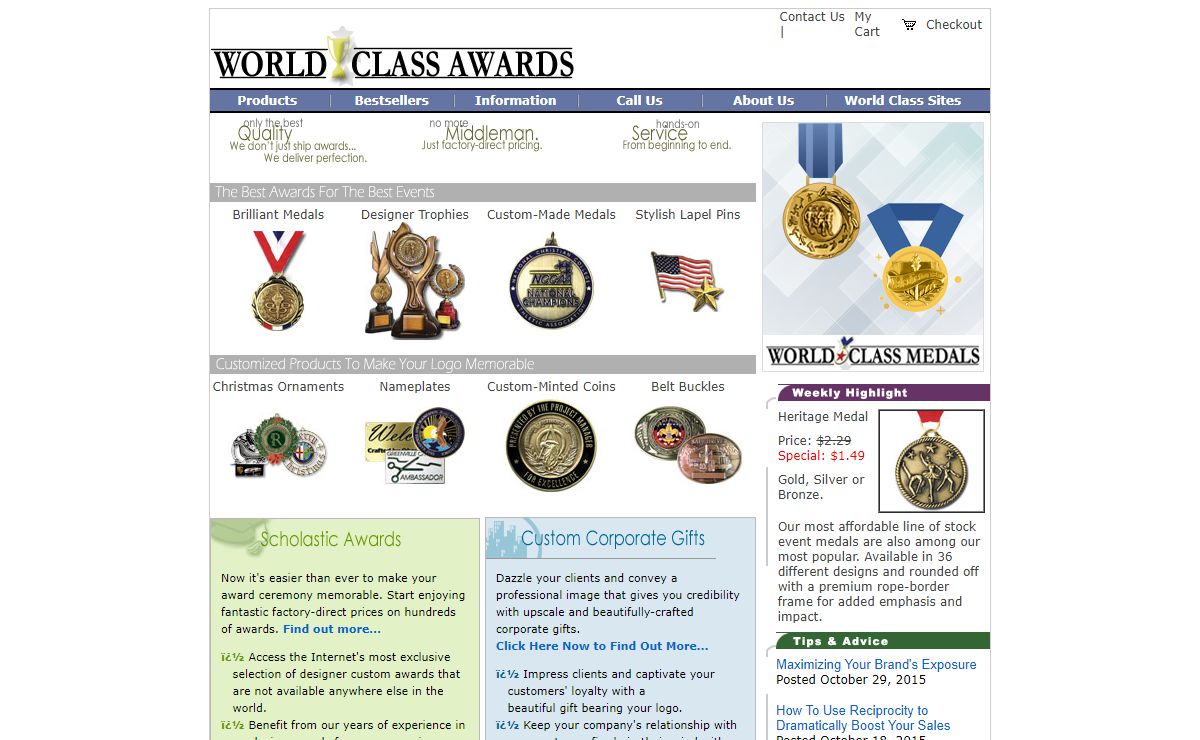 World Class Awards and Promotional Products
