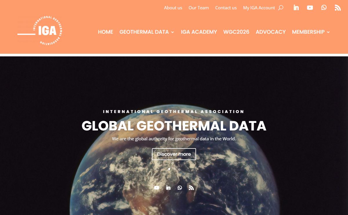International Geothermal Association | Global Geothermal Voice, Data and Training