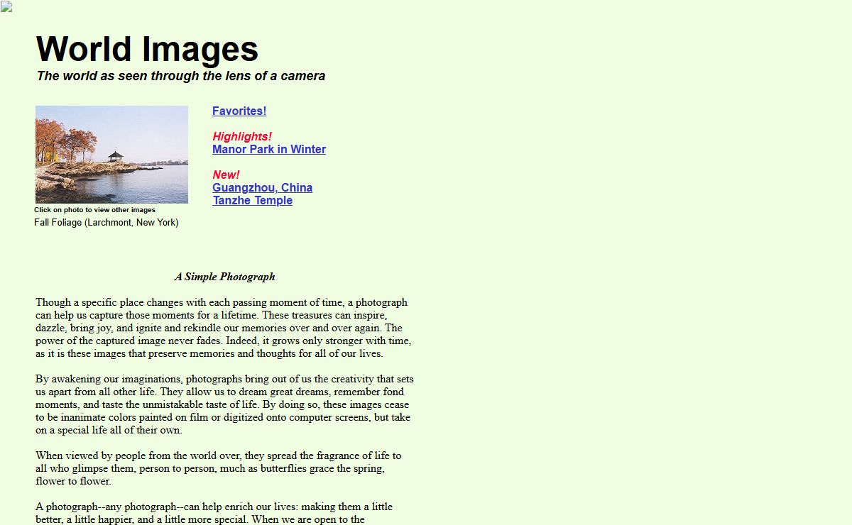 Welcome to World Images! Discover the world through photos