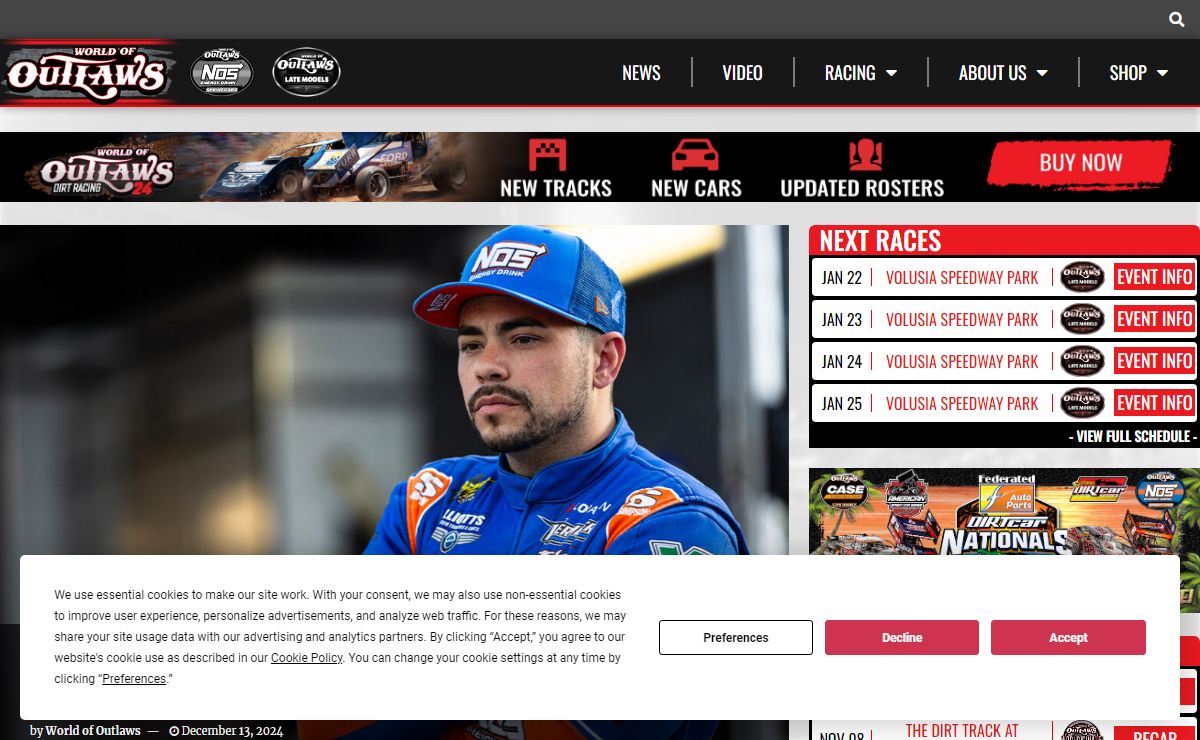 WorldOfOutlaws.com | The Official Site of the World of Outlaws