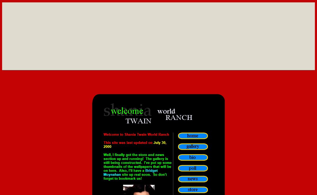 Shania Twain World Ranch