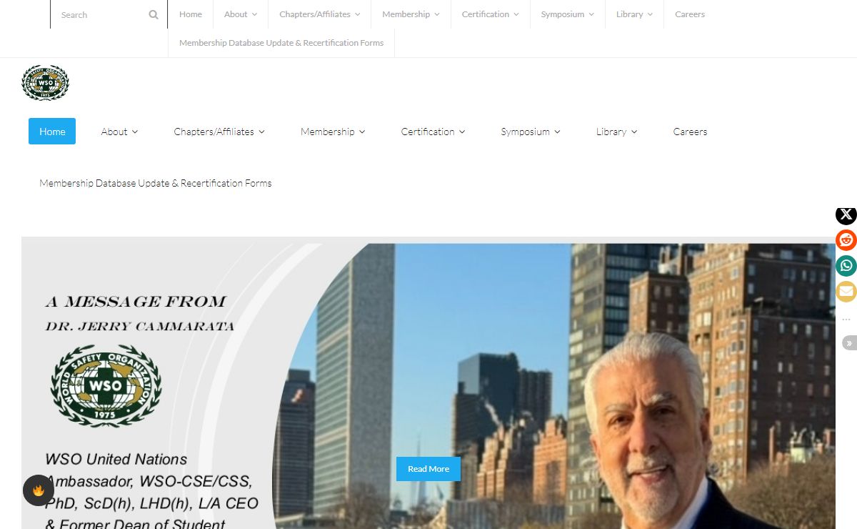 World Safety Organization – Making Safety a Way of Life…Worldwide