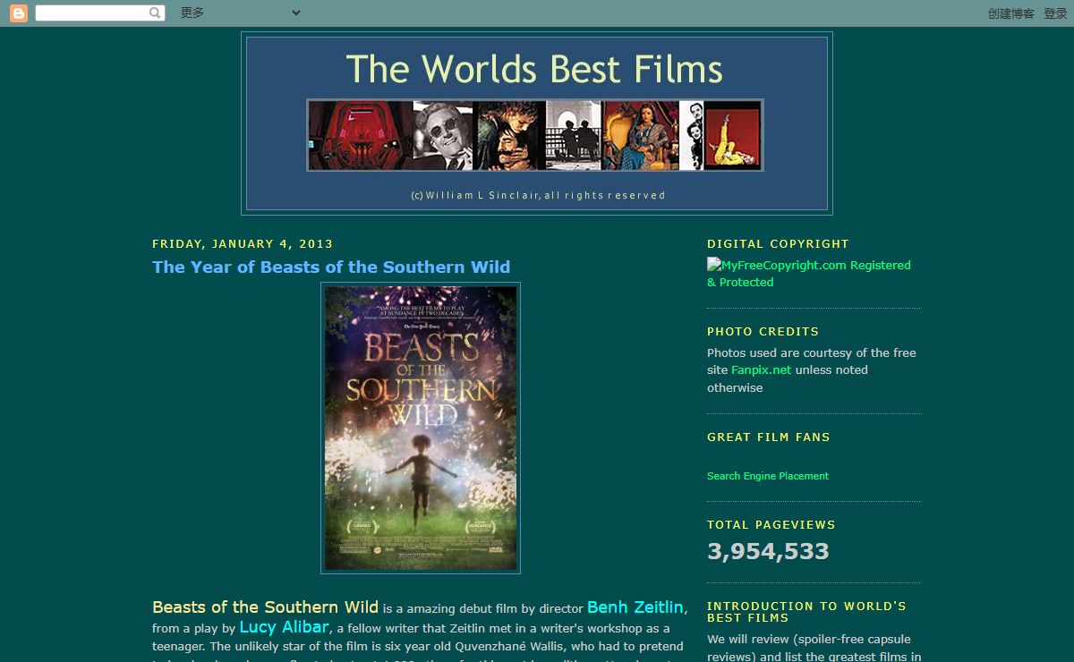 The Worlds Best Films