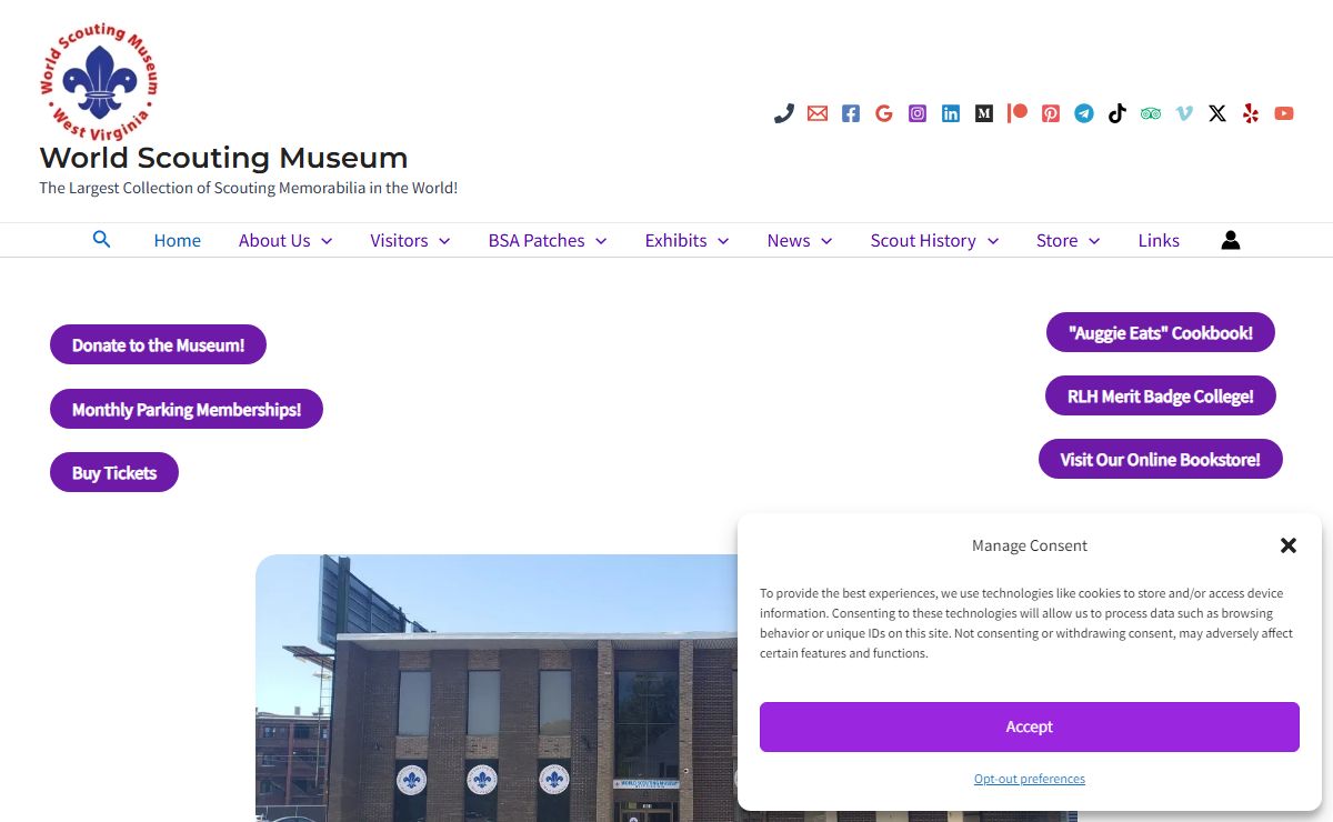 World Scouting Museum – The Largest Collection of Scouting Memorabilia in the World!